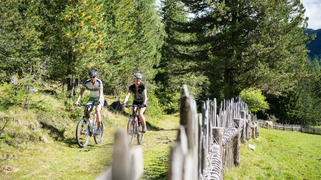 MTB, Mountain Bike, E-Bike, Bruneck, Hotel Royal, Reischach, Dolomiten, Aussicht, Familien