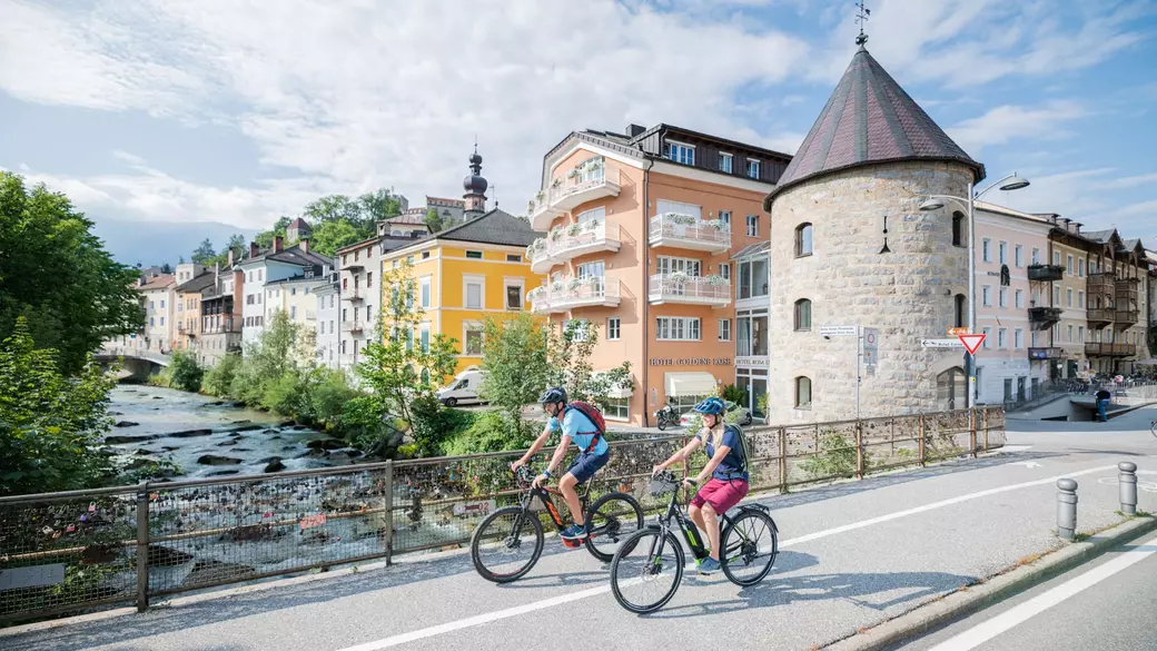 Pustertal Radweg, Bruneck, Reischach, MBK, E-Bike, Hotel Royal, Familien, Bikemobil Card